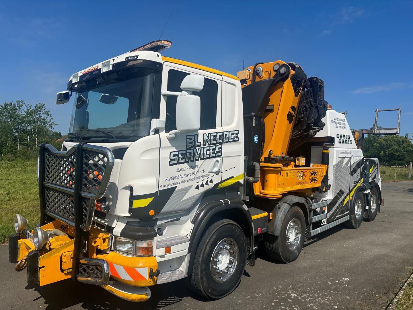 Location de grue avec chauffeur Falaise